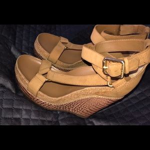Tory Burch 8.5 wedges.